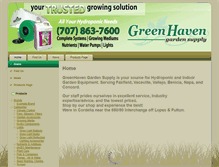 Tablet Screenshot of ghgardensupply.com